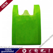 Wholesale Non Woven Grocery Shopping Tote Reusable Bag, Ecological Biodegradable Recycle Non Woven Bags T-Shirt Non Woven Bag